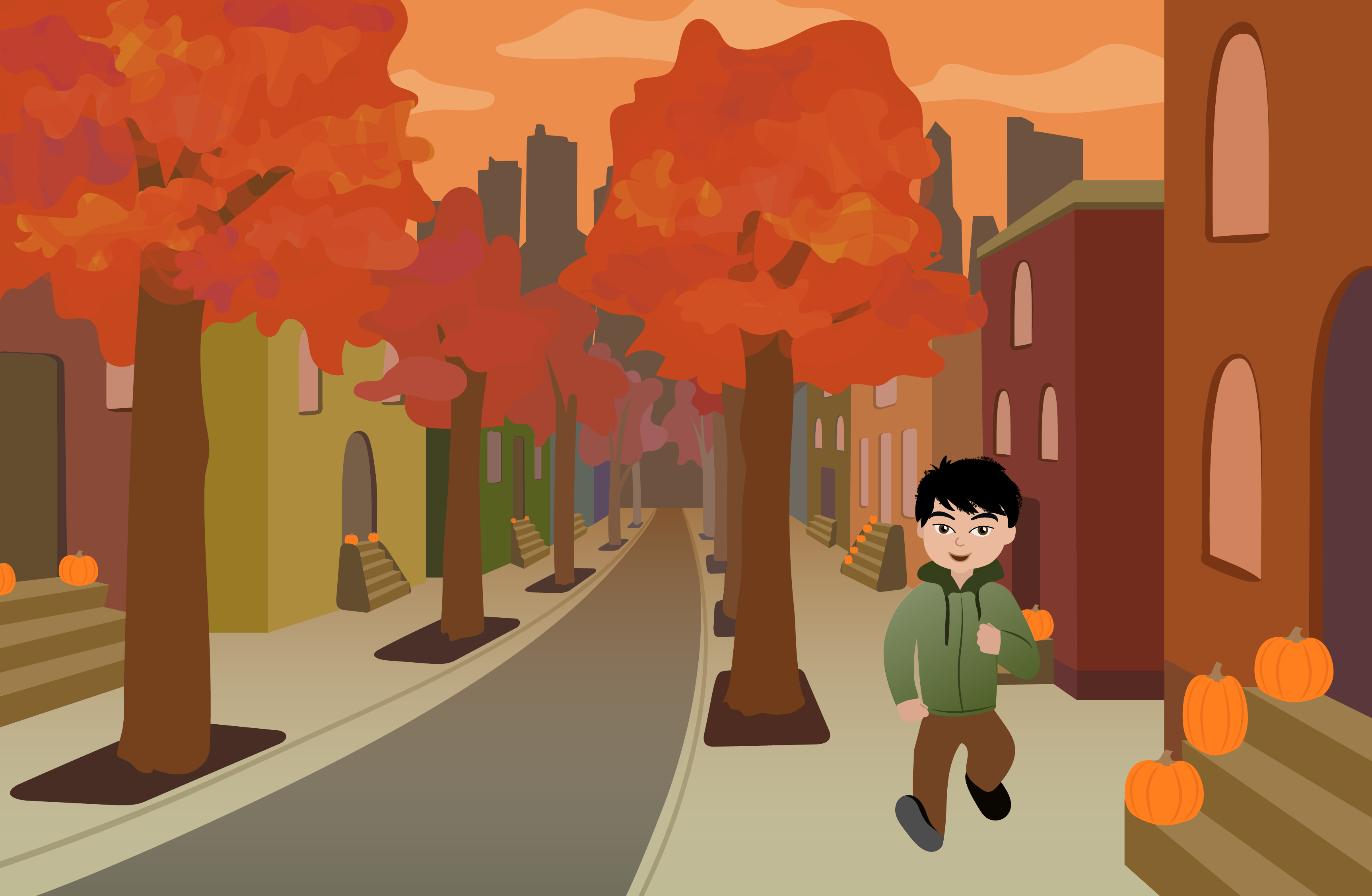 fall page